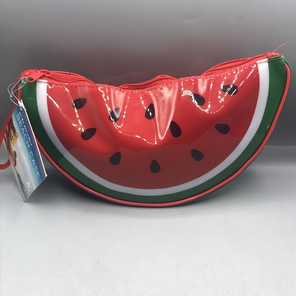 Happy Watermelon Water Resistant Beach Pool Vacation Case Cell Phone Electronics
